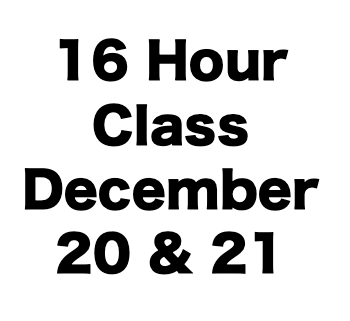 16 Hour LAPD CCW Class (December 20 - 21)