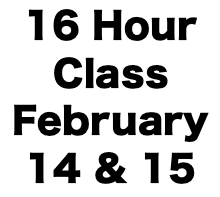 16 Hour CCW Class (Feb. 14 - 15)