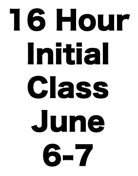 16 Hour Initial CCW Permit Class (June 6-7)