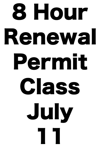 8 Hour Renewal Permit Class